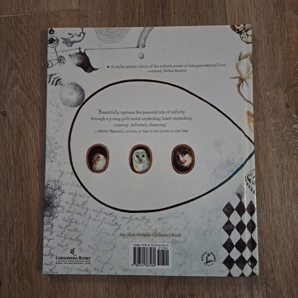 Infinity and Me Hardcover Children's Picture Book Illustrations Used - Picture 2 of 7